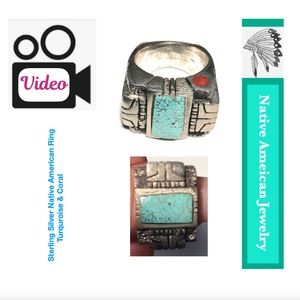 Sterling. Silver Native American Ring